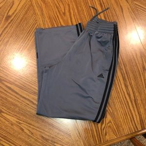 Adidas men’s grey sweatpants